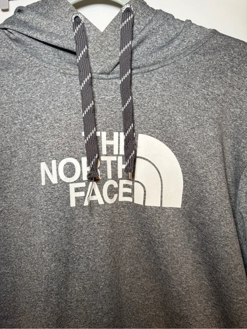 The North Face Men's Gray Logo Hoodie